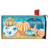 COASTAL HARVEST PUMPKINS MAILBOX COVER