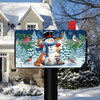 SNOWMAN WINTER CRITTERS MAILBOX COVER