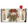 HOLIDAY DOOR SWAG MAILBOX COVER