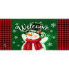 SNOWMAN IN LIGHTS MINI MAT