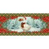 CHRISTMAS GOOSE MINI MAT