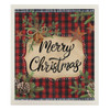 FARMHOUSE MERRY CHRISTMAS SWEDISH DISHCLOTH