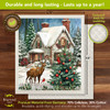 WINTER WONDERLAND HOME SWEDISH DISHCLOTH
