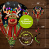 FESTIVE REINDEER HOT AIR BALLOON