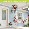 WINTER LANTERN SNOWMAN HOT AIR BALLOON