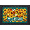 FALL WELCOME SUNFLOWERS DOORMAT