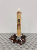 7" TIMER TAPER SNOWMAN W/ HOLLY (152428-732)