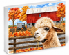 LLAMA IN THE FALL SHELFIE-3D