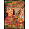 Wife Will Sell Guns Tin Sign