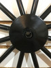 METAL WHEEL - POWDER COATED - SIZE 36"