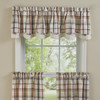 Glenwood Lined Layered Valance 72x16