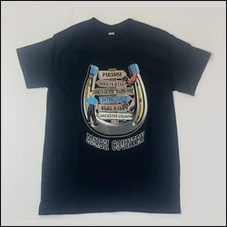 Jakes Horseshoe T-Shirt-Black