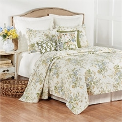 Welcome to the Country Grace Navy and Dusty Pink Vintage Floral Quilt Set  Collection Customization Page