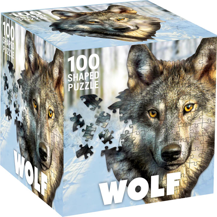 Puzzle 1000 Pièces Adulte Mystical Wolf – Dessin Loup Mystique, Carton épais, Taille Finie 26x38cm, Cadeau éducatif - 7