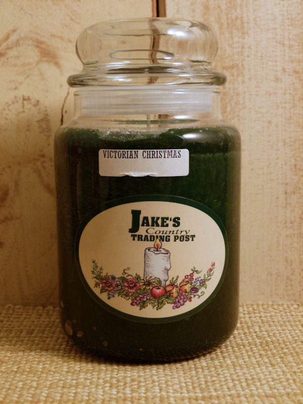 Victorian Christmas Jar Candle 26oz Jake's Country Trading Post