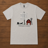 Roadsigns T-Shirt-Grey