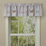 Embroidered Lined Valances