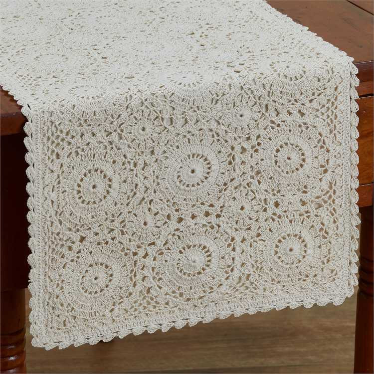Chadwick 54” Table Runner - Cream main image 1