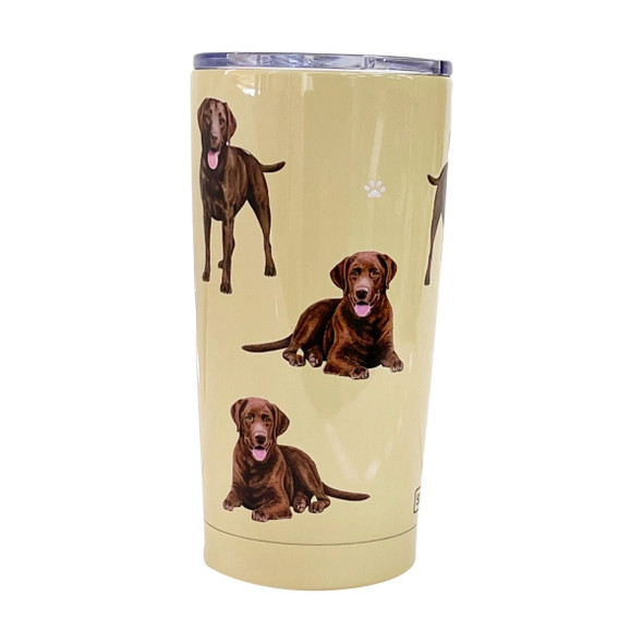 LABRADOR CHOCOLATE SERENGETI TUMBLER