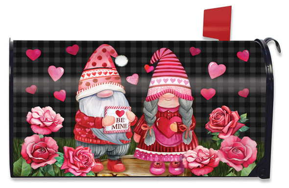 VALENTINE'S GNOMES MAILBOX COVER