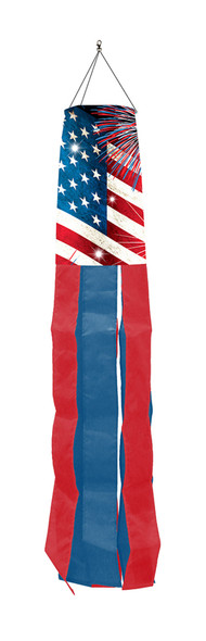  STARS AND STRIPES WINDSOCK