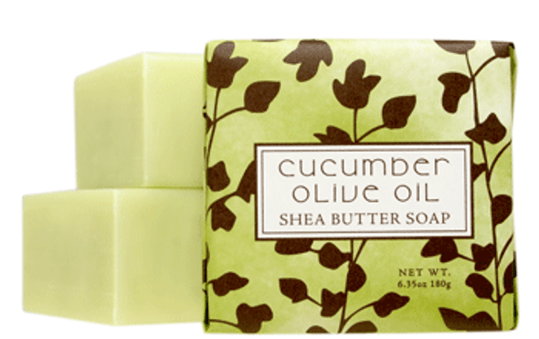 CUCUMBER OLIVE OIL WRAP SOAP 1.9 oz