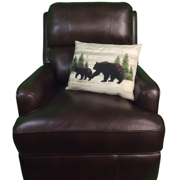 BEAR AND CUB ACCENT PILLOW