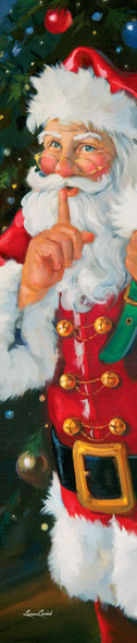 Whispering Santa-Yard Expression
