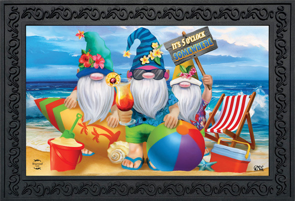 SUMMER GNOMES DOOR MAT