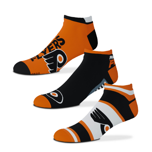 SHOW ME THE MONEY-PHILADELPHIA FLYERS 3PK SOCKS