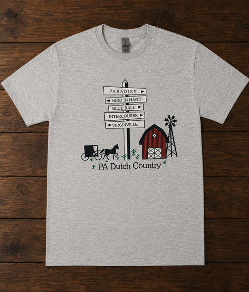 ROADSIGNS GREY T-SHIRT-L