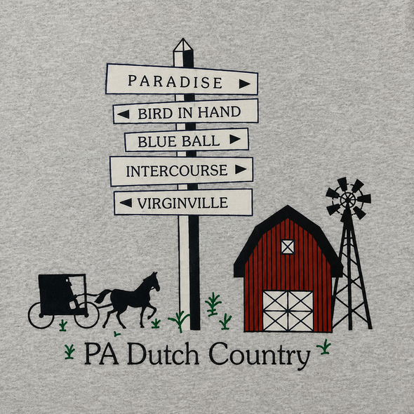 ROADSIGNS GREY T-SHIRT-XL