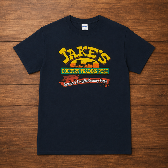 JAKES LOGO T SHIRT - BLACK - SMALL