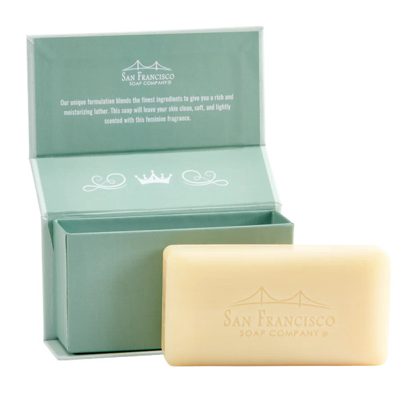 B*TCH BAR WATERLILY & SEAGRASS SCENTED BAR SOAP open