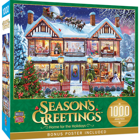 HOME FOR THE HOLIDAYS PUZZLE - 1000 PC