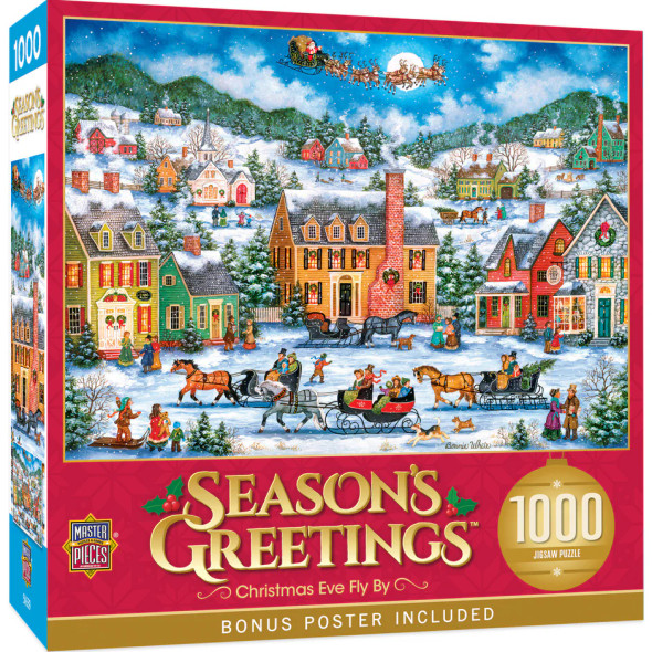 CHRISTMAS EVE FLY-BY PUZZLE - 1000 PC