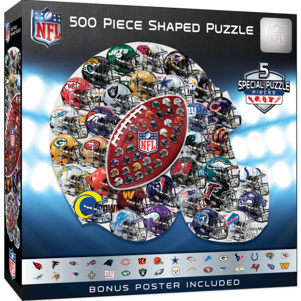 NFL LEAGUE DRIP ART PUZZLE - 500 PC