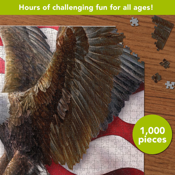 AMERICAN FREEDOM EAGLE PUZZLE