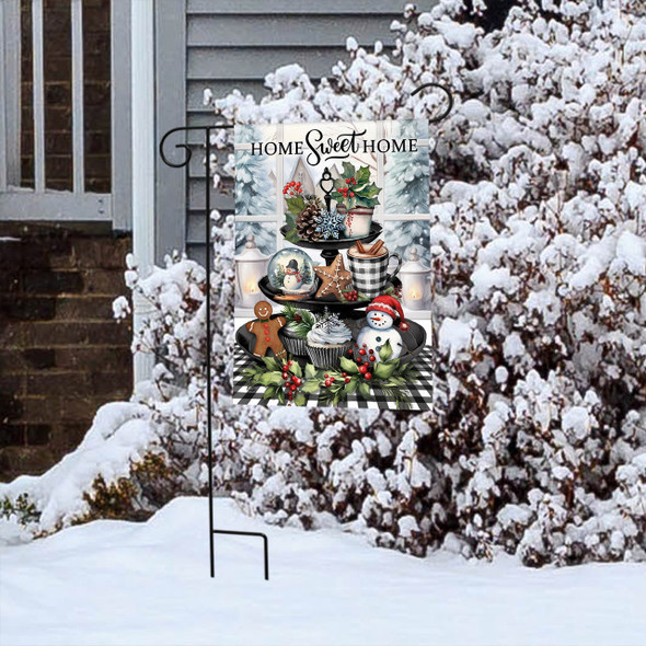 WINTER MEMORIES GARDEN FLAG