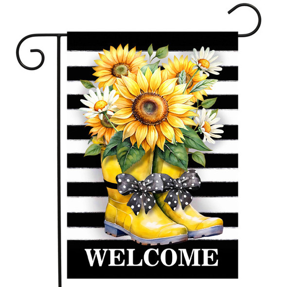 APRIL SHOWERS GARDEN FLAG G02772