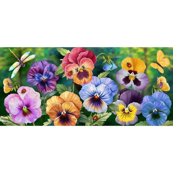 PANSY TRIO HOME MINI MAT