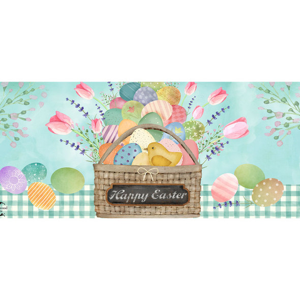 COLORFUL EASTER BASKET MINI MAT