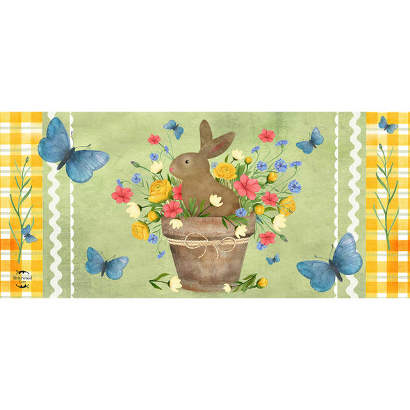 FLOWERPOT BUNNY MINI MAT