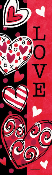 BLACK AND RED HEARTS PLANT EXPRESSION