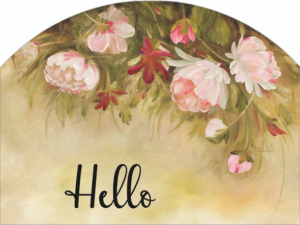 SECRET GARDEN HELLO SMALL SLIDER PLAQUE