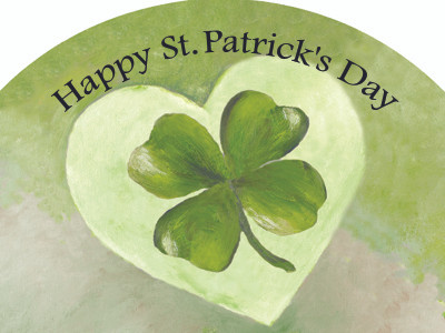 FOUR LEAF HEART HSPD SMALL SLIDER PLAQUE