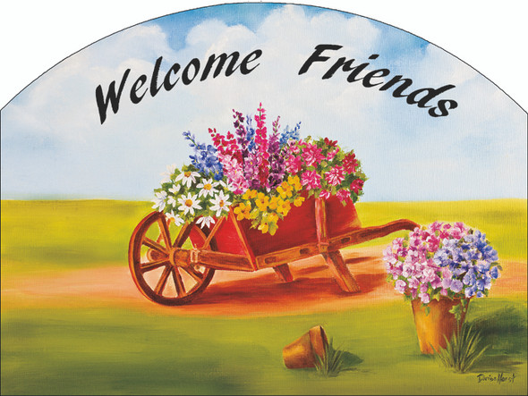 SUMMER WHEELBARROW SMALL SLIDER