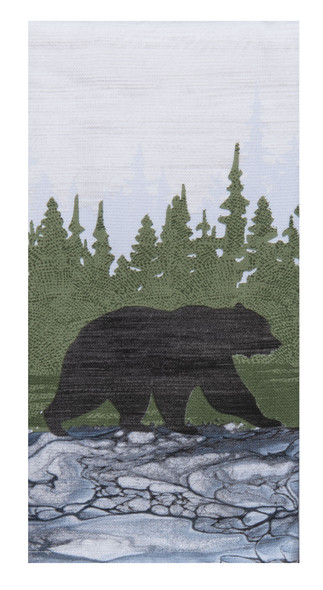 CABIN LIFE BEAR DUAL PURPOSE TOWEL
