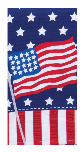 OLD GLORY DUAL PURPOSE TOWEL