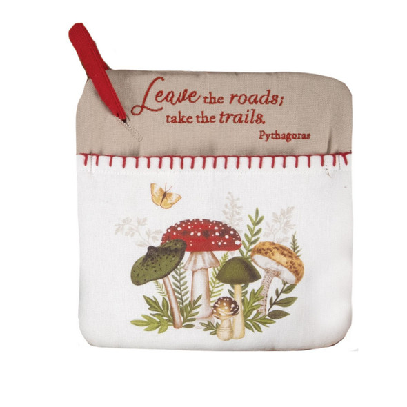 BOTANICAL MUSHROOM POCKET MITT